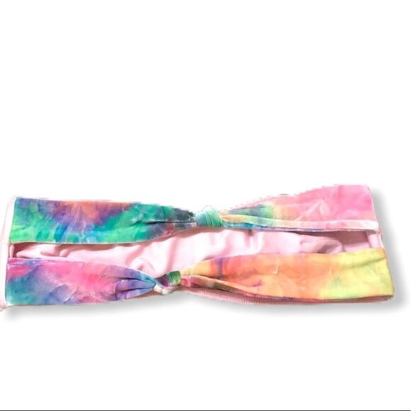 Lolli Swim‎ Pink Bandeau w/Velvet Pastel - Picture 1 of 7
